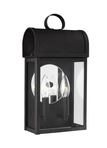 SEAGULL - SEA 8614802-12 TWO LIGHT OUTDOOR WALL LANTERN