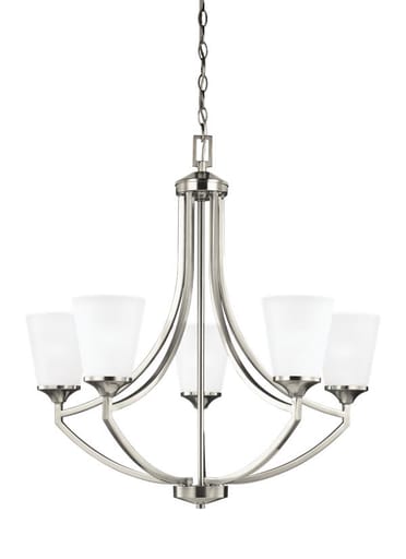 SEAGULL - SEA 3124505-962 FIVE LIGHT CHANDELIER HANFORD