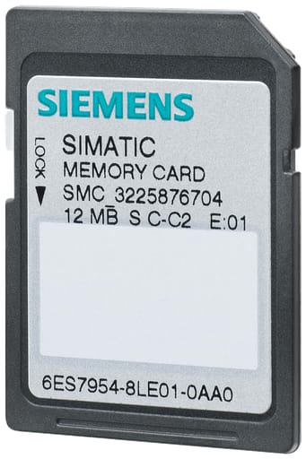 Siemens - Siemens 6ES79548LC020AA0 4 MB Flash EPROM Micro Memory Card