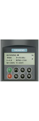 Siemens - Siemens 6SE6400-0AP00-0AA1 Inverter Advanced Operator Panel
