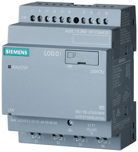 Siemens - Siemens 6ED10522FB080BA0 LOGO 230RCEO.