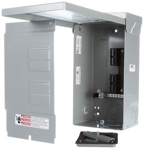Siemens - Siemens W0408ML1125 120/240 VAC 125 Amp 4-8 Circuit 1-Phase 3-Wire NEMA 3R Main Lug Load Center