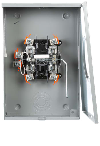 Siemens - Siemens 40405-02CO 200Amp 5-Jaw Ringless Meter Socket