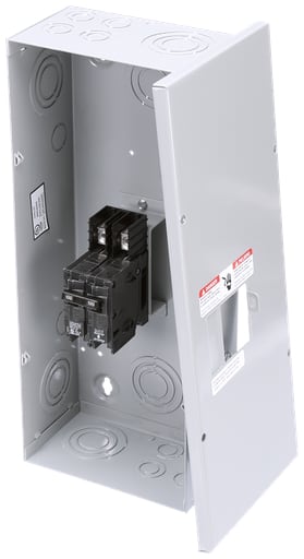 Siemens - Siemens E0202MB1100 7-3/8 x 4-5/16 x 17-1/8 Inch 120/240 VAC 100 Amp NEMA 1 Enclosure