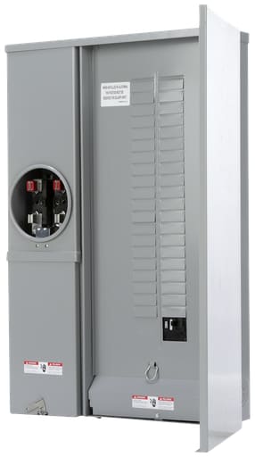 Siemens - Siemens MC4040B1200SECW 120/240 VAC 200 Amp 1-Phase 3-Wire NEMA 3R Ring Type Combination Meter Load Center