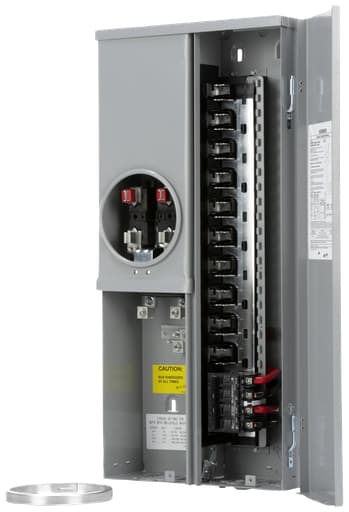 Siemens - Siemens MC2040B1200ESC 120/240 VAC 200 Amp 1-Phase 3-Wire Ring Type Combination Meter Load Center