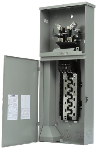 Siemens - Siemens MC2040B1200RJBC 200 Amp 20-Space 40-Circuit 5-Jaw Ringless Horn Bypass Meter Center