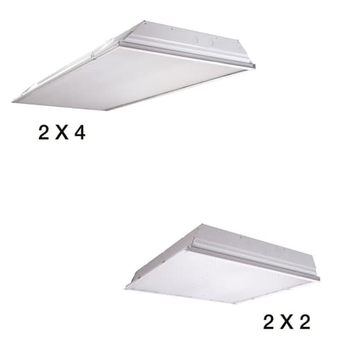 Cooper Lighting - APRO APT-432-L741 ALLPRO TROFFER 2X4 4L A12 UNV1 41K