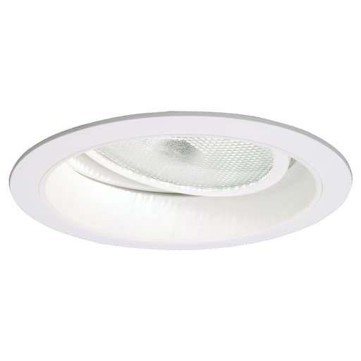 Cooper Lighting - Halo 478P 6" Adjustable Trim with White Splay Reflector