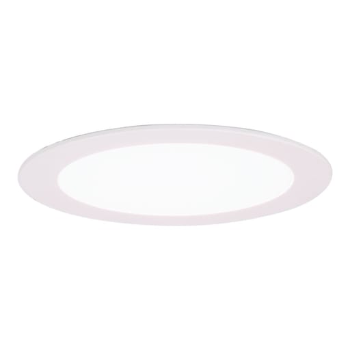 Cooper Lighting - Halo HLB6ROTMW 6" Round LED Downlight Oversized Trim, 6.8" ID, 8.86" OD, Matte White