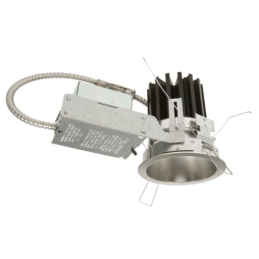 Cooper Lighting - Portfolio 6LBM2H 6" LED Medium Beam Reflector, Haze Finish, Self Flanged Painted White