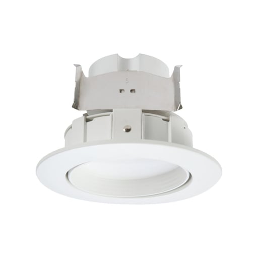 Cooper Lighting - Halo RA4069S1EWHR 4 Inch LED Adjustable Gimbal, 90CRI,selectable CCT 2700K-5000K, White