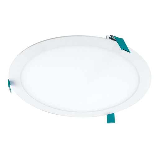 Cooper Lighting - Halo HLB12LS9FSE010MWR 12-Inch LED lens downlight,2300 lumens,5000K CCT,120/277V,Matte White Flange