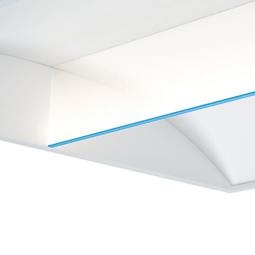 Cooper Lighting - Metalux STK-2-PL-10PK 2' SkyTrim, Pearl, 10 Pack