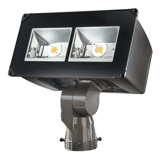 Cooper Lighting - Lumark NFFLD-C40-S Night Falcon, 129W, 4000K, 120-277V, 6x6, Slipfitter, Carbon Bronze