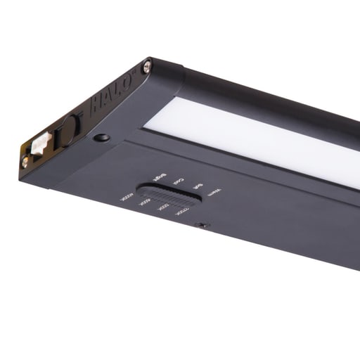 Cooper Lighting - Halo HU30SCT09MB LED Undercabinet HU30, 9 inch, 4 CCT seleCCTable, Matte Black