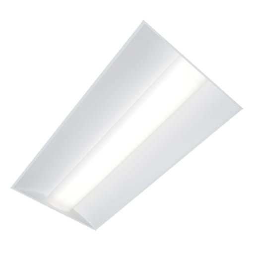 Cooper Lighting - Metalux 24CZ2-45-UNV-L840-CD1-U LED, 2'x4' Cruze ST, Ribbed Frosted Acrylic Lens, 4500 Lumens, 80 CRI, 4000K, UNV 0-10V Dimming Driver