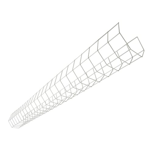 Cooper Lighting - Metalux WG/SSF-4FT-B 4' White Wire Guard for Use w/SSF Series Only