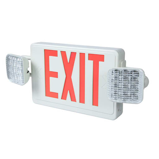 Cooper Lighting - Metalux APCH7RSQ APC Combo with Square Head, Self Powered, 120V/277V