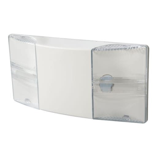 Cooper Lighting - Sure-Lites CU2-LED LED EM, fixed optic, White plastic Housing, NiCad battery