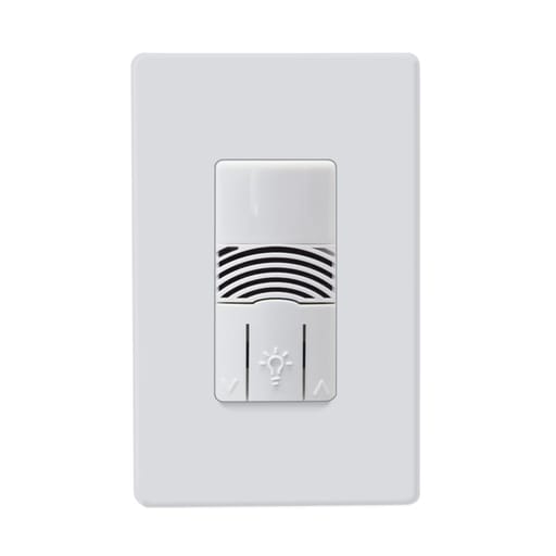 Cooper Lighting - Greengate OSW-D-010-W Dual Tech 0-10V Wall Switch Sensor, 120/277VAC, White