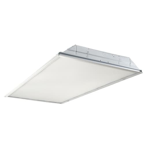 Cooper Lighting - Metalux 24gr-ld5-48-a125-unv-l835-cd1-u GR Series LED Recessed Troffer, 2 x 4, 4800 Lumen, 3500K, 0 to 10V Dim Driver