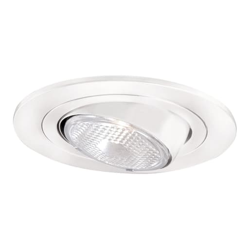 Cooper Lighting - Halo 996P 4" Trim Eyeball PAR20 Lamp White Trim with White Eyeball