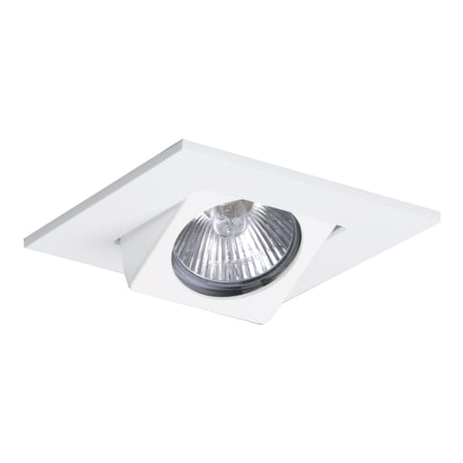 Cooper Lighting - Halo 3013WH 3" Trim Adjustable 15 Degree Square Gimbal Trim, White