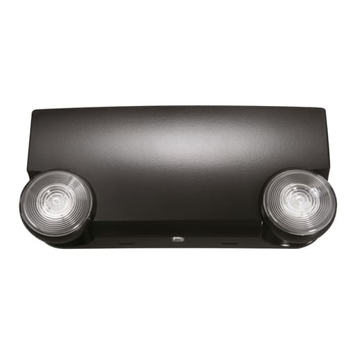 Cooper Lighting - Metalux APELH2BK LED EM, White plastic housing, NiCad battery,25ft