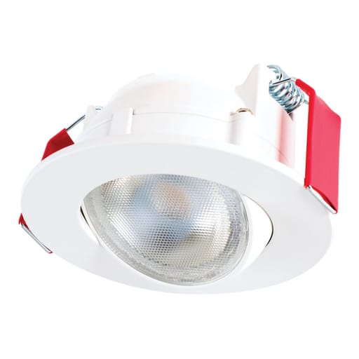 Cooper Lighting - Halo HLA305FL9271EMWR 3 " LED round directional downlight with remote driver / junction box, 500 lumens, 90 CRI 2700K CCT,120V