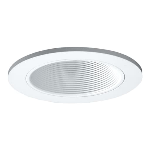 Cooper Lighting - Halo 3003WHWB 3" Trim Adjustable 35 Degree Baffle White Trim with White Baffle