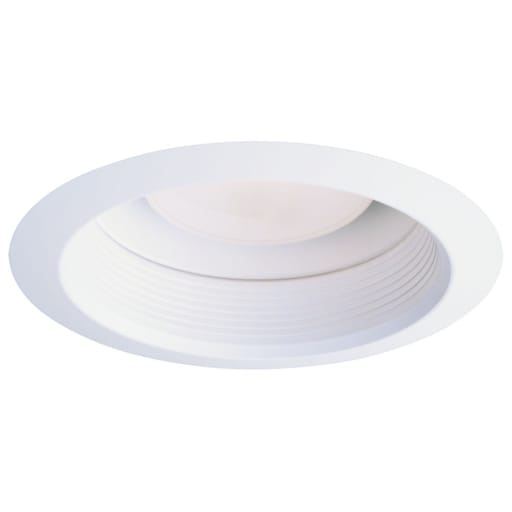 Cooper Lighting - Halo 30WAT 6" Trim Air-Tite Super Trim - Baffle White Trim, White Baffle, White Reflector