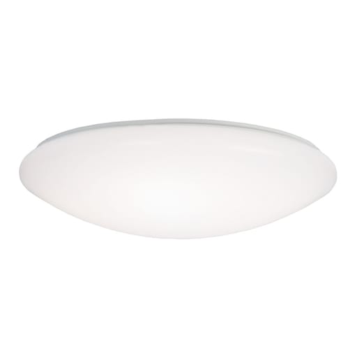 Cooper Lighting - Metalux FM15WRCCR FM 15 in. White Round Integrated LED Flush Mount Light with Selectable Color Temperature (3000K, 4000K, 5000K)