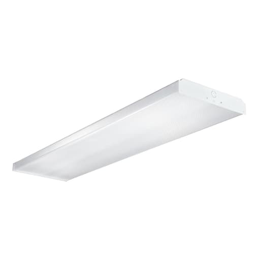 Cooper Lighting - Metalux WN-232A-UNV-ER81-U 2 Lamp, 4' Surface Commercial Wraparound, Program Rapid Start Electronic Ballast, T8