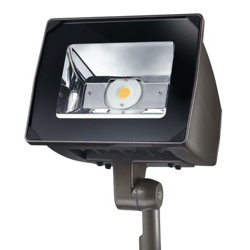Cooper Lighting - Lumark NFFLD-S-C70-KNC-UNV Night Falcon Small, 20W, 4000K, 120-277V, 6x6, Knuckle, Carbon Bronze