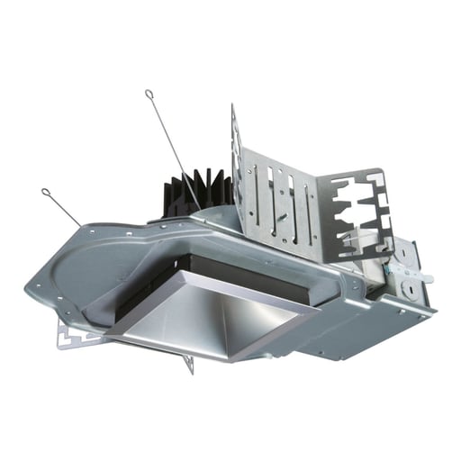 Cooper Lighting - Portfolio LDSQ4B15D010 4" Square 1500 Lumen LED Housing, 120-277V, 0-10V 1 pct Driver