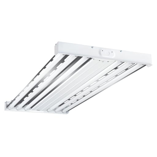 Cooper Lighting - Metalux HBL632-UPL-L5 (6) 32W, T8 Instant Start CEE Listed HBF Ballast, 120-277V, Uplight, w/ 5000K Lamps, V-Hangers