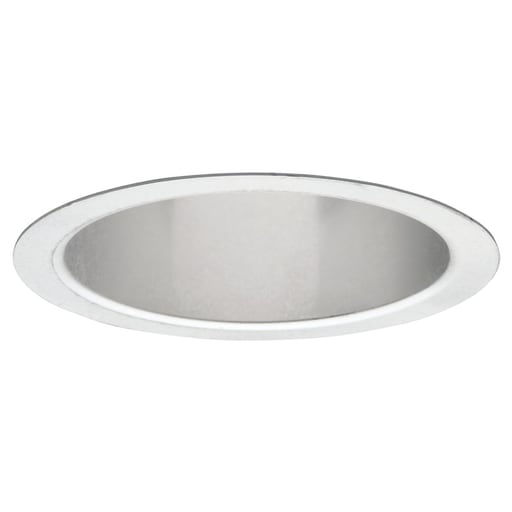 Cooper Lighting - Halo 404H 6" Trim Full Reflector - Socket Supporting White Trim with Haze Reflector Incandescent