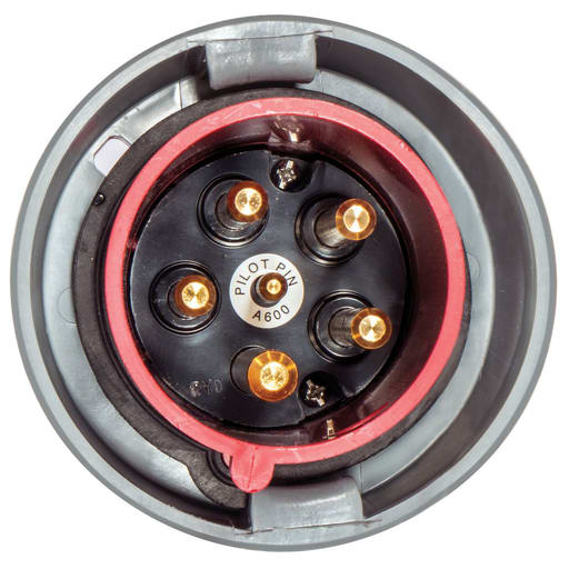 Hubbell Wiring Device - HCI HBL5100P6WP PLUG,4P5W,100/125A