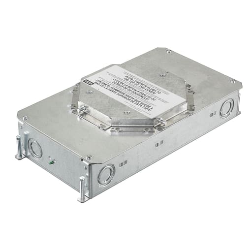 Hubbell Wiring Device - Hubbell CFB2G25R SystemOne 2-Gang Recessed Floor Box