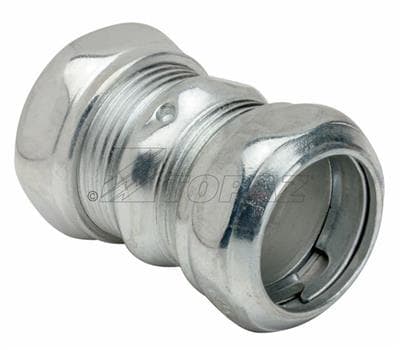 TOPAZ - Topaz Corp 663S 1 Inch Steel Compression EMT Coupling