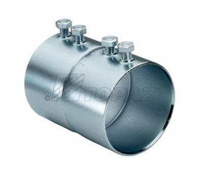 TOPAZ - Topaz Corp 648S 3 Inch Steel Set Screw EMT Coupling