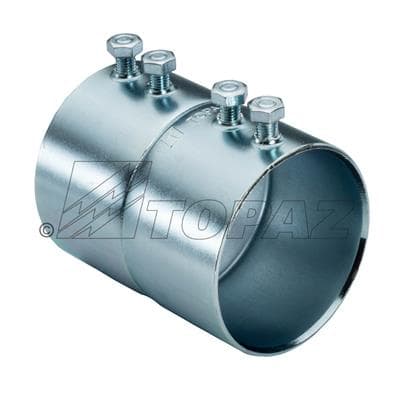 TOPAZ - Topaz Corp 646S 2 Inch Steel Set Screw EMT Coupling