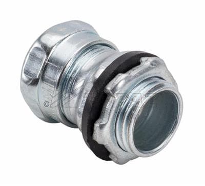 TOPAZ - Topaz Corp 651SRT 1/2 Inch Steel Raintight Compression Type EMT Connector