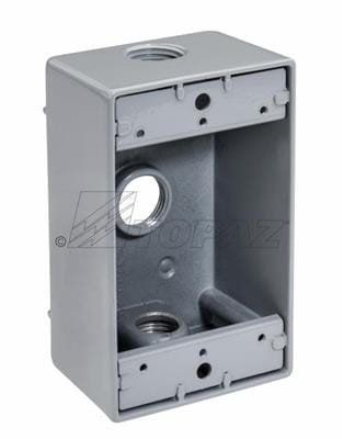 TOPAZ - TPZ WB1350 1/2" 3 HOLE WP BOX 25PK