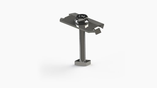 Unirac Inc - Unirac 302027D SolarMount Integrated Bonding Mid-Clamp, Top Mounting BC DRK SS - Dark Bronze Anodized (Black) Stainless Steel
