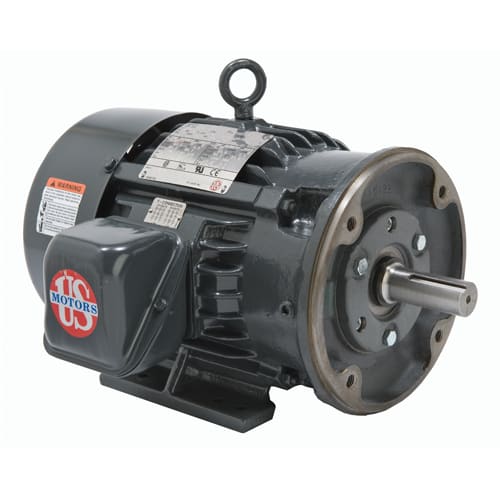U.S. Electric Motors / Nidec - US Motors H5P2DC 5HP, 1760 & 1440RPM, 208-230/460 & 190/380V, 60 & 50HZ