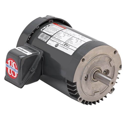 U.S. Electric Motors / Nidec - US Motors U34S2ACR 3/4HP, 1750RPM, 208-230/460V, 60HZ, 3PH, 56C Frame