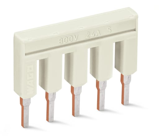 Wago - WAGO 2002-405 PUSH-IN TYPE JUMPER BAR 5 WAY