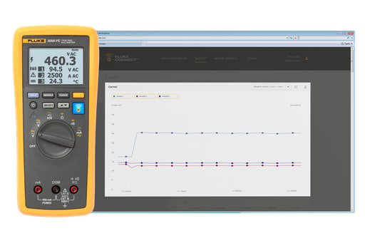 Fluke - Fluke FLK-3000FC 1000 VAC/VDC Wireless Multimeter